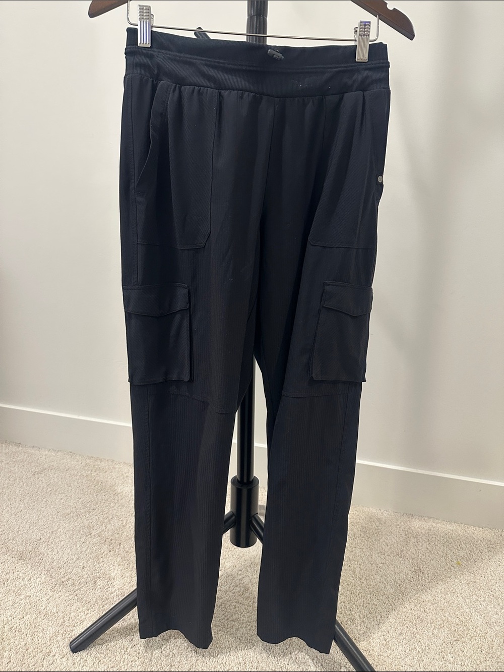 Zella Black Cargo Jogger Pants
